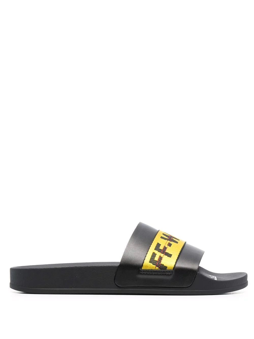 Off white best sale slides farfetch