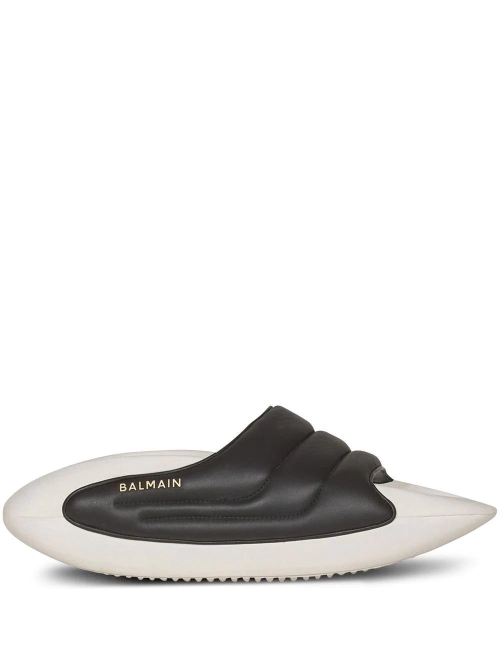 Balmain B It Puffy quilted slides