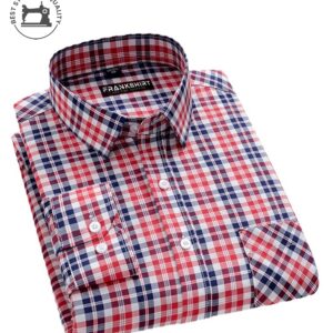 Red Check I Causal Shirt I Regular Fit I 100% Cotton Shirt