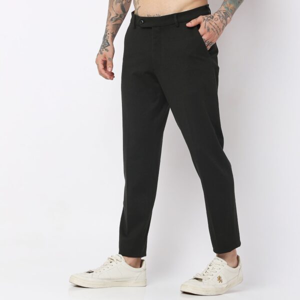 Mid Rise Knit Formal Trouser - Image 7