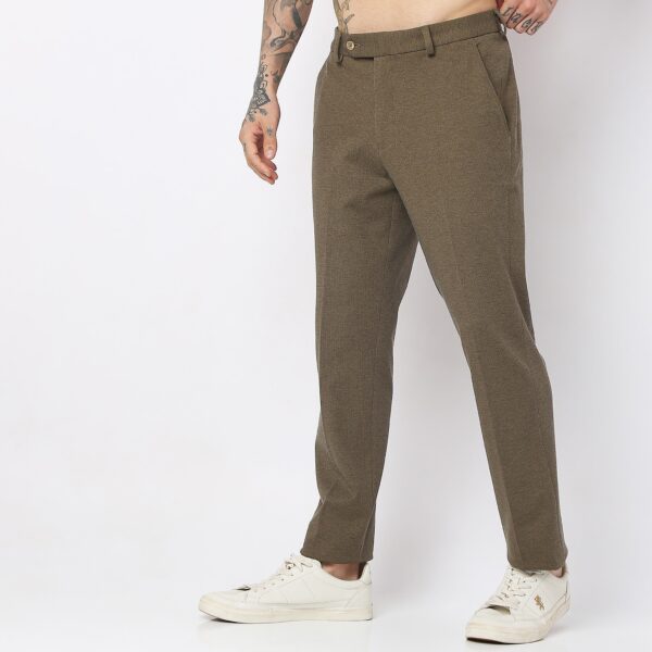 Mid Rise Knit Formal Trouser - Image 17