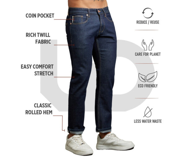 Tapered Crop Fit Selvedge Denim - Image 39