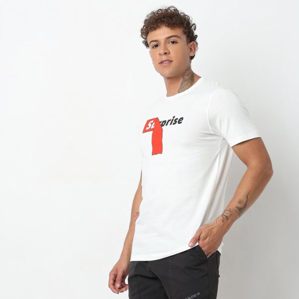 Regular Fit Graphic T-Shirt - Image 5