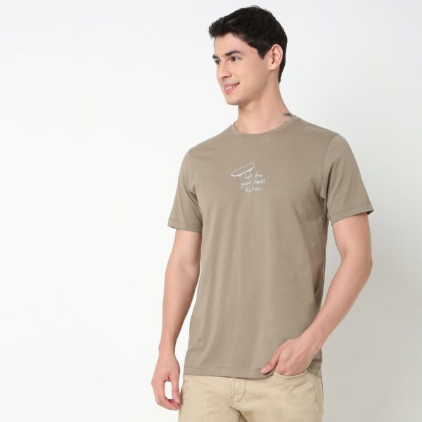 Regular Fit Graphic T-Shirt - Image 5