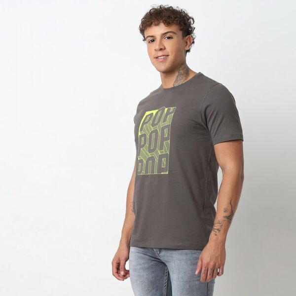 Everyday Essential 100% Cotton Regular Fit Graphic T-Shirt - Value Price - Image 5