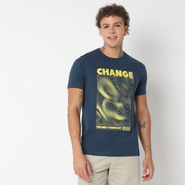 Regular Fit Graphic T-Shirt - Image 2