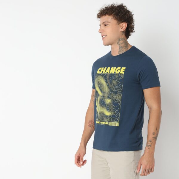 Regular Fit Graphic T-Shirt - Image 5