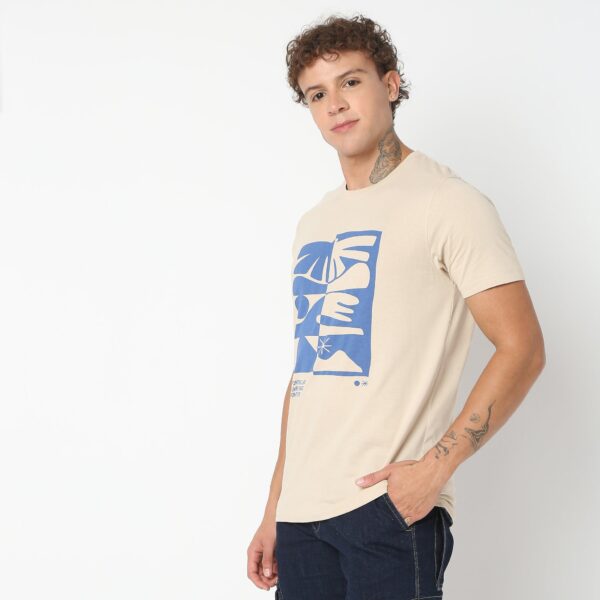 Regular Fit Graphic T-Shirt - Image 5