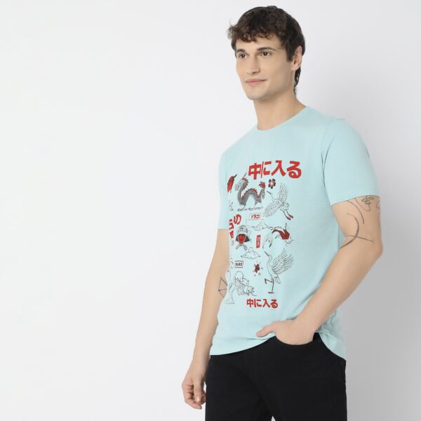 Regular Fit Graphic T-Shirt - Image 2