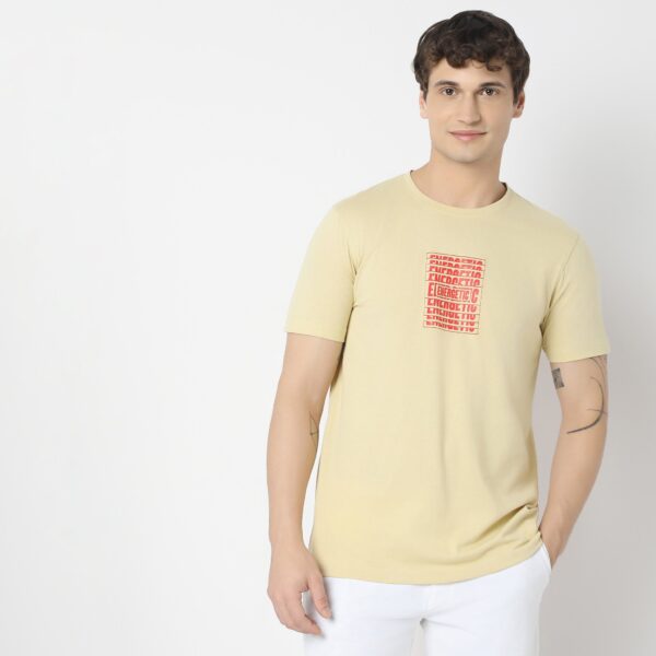 Regular Fit Graphic T-Shirt - Image 2