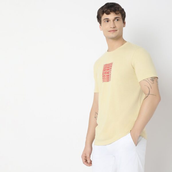 Regular Fit Graphic T-Shirt - Image 5