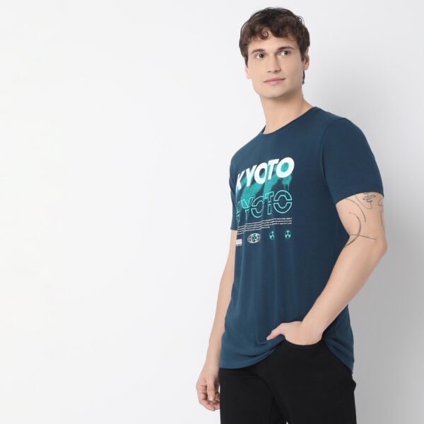 Regular Fit Graphic T-Shirt - Image 5