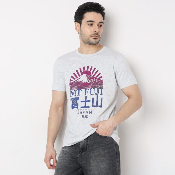 Regular Fit Graphic T-Shirt - Image 2