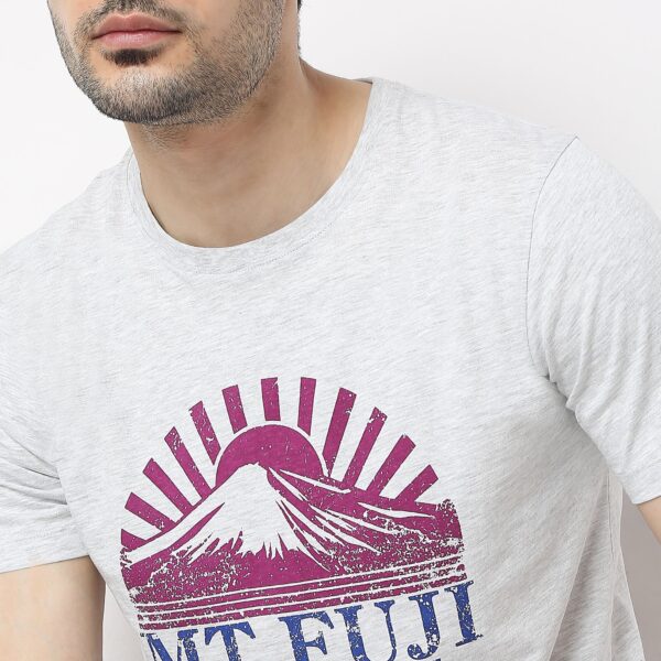 Regular Fit Graphic T-Shirt - Image 4