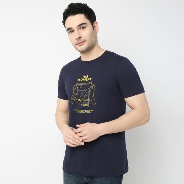 Regular Fit Graphic T-Shirt - Image 4