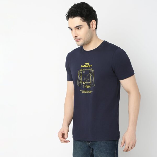 Regular Fit Graphic T-Shirt - Image 5