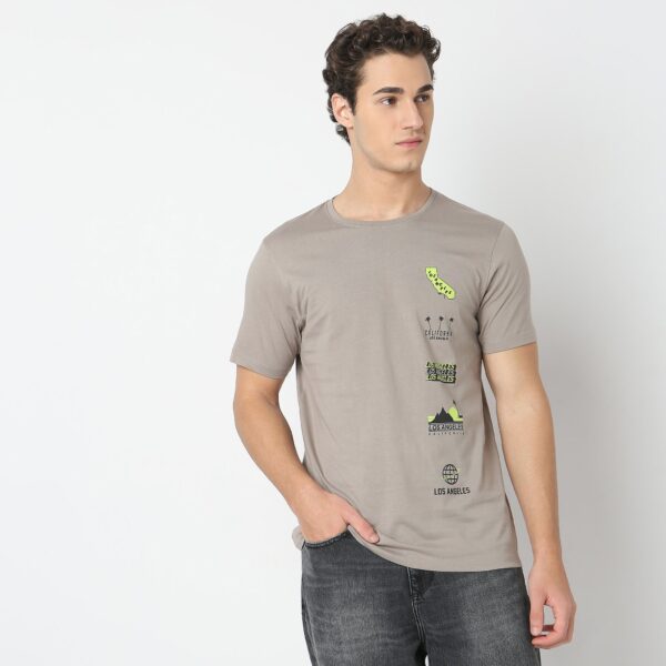 Regular Fit Graphic T-Shirt - Image 2