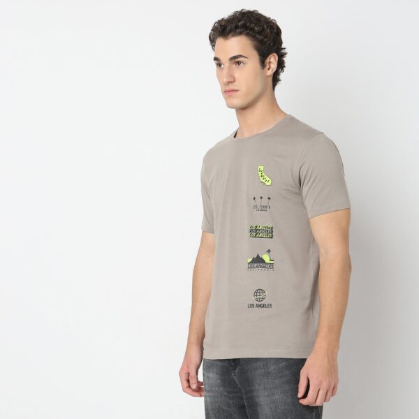 Regular Fit Graphic T-Shirt - Image 5