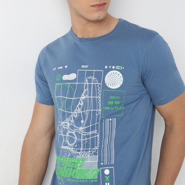 Regular Fit Graphic T-Shirt - Image 4