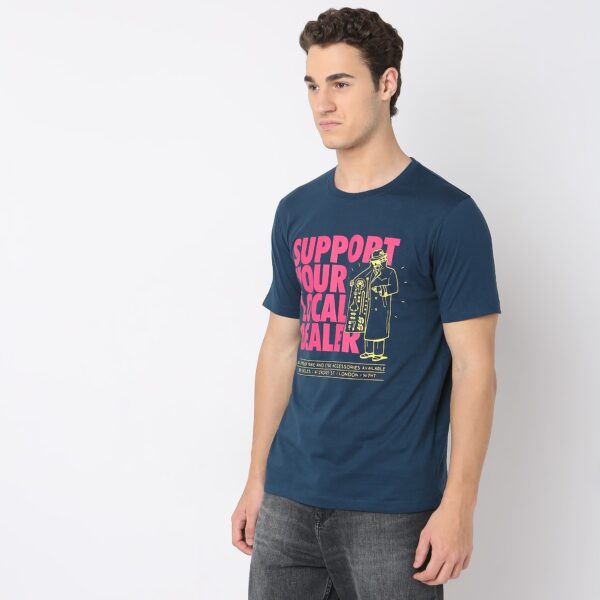 Graphic Tees - Cotton Jersey Regular Fit T-Shirt *WoW Price* - Image 5