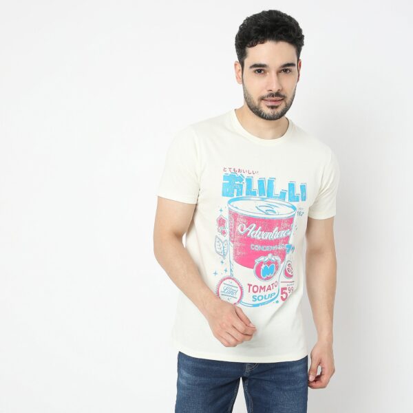 Graphic Tees - Cotton Jersey Regular Fit T-Shirt *WoW Price* - Image 2