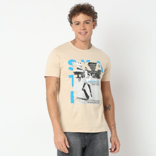 Regular Fit Graphic T-Shirt - Image 2