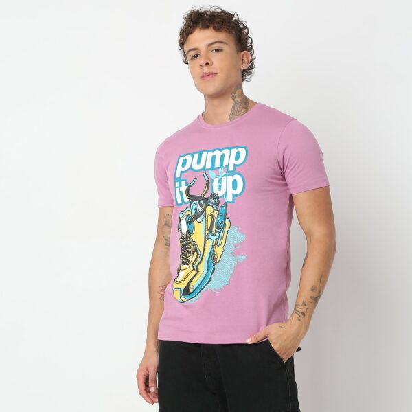 Regular Fit Graphic T-Shirt - Image 5