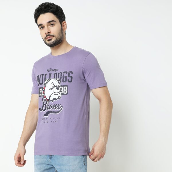 Regular Fit Graphic T-Shirt - Image 5