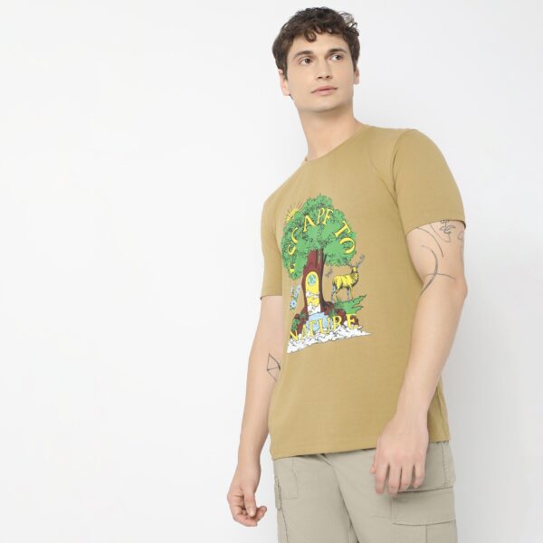 Large Graphic Tees - 100% Cotton Jersey Regular Fit T-Shirt Every Day Essential # Value Price - Image 5