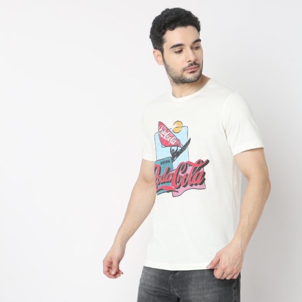 Regular Fit Graphic T-Shirt - Image 5