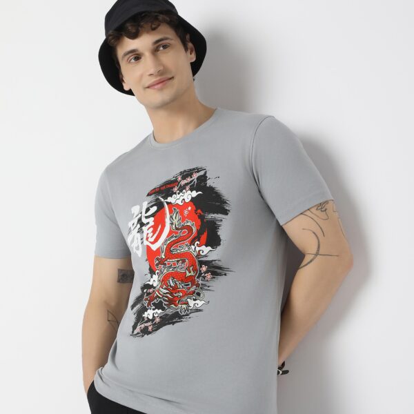 Regular Fit Graphic T-Shirt - Image 2