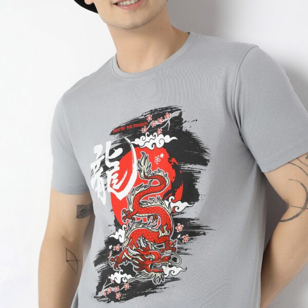 Regular Fit Graphic T-Shirt - Image 4