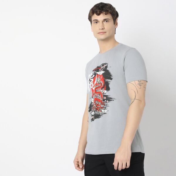 Regular Fit Graphic T-Shirt - Image 5