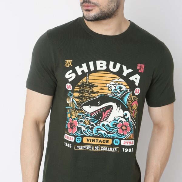 Regular Fit Graphic T-Shirt - Image 4