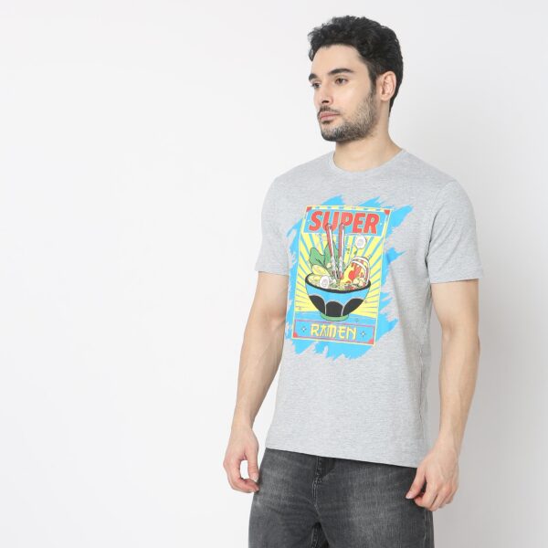 Regular Fit Graphic T-Shirt - Image 5