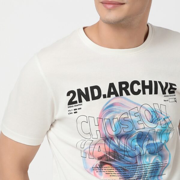 Regular Fit Graphic T-Shirt - Image 4