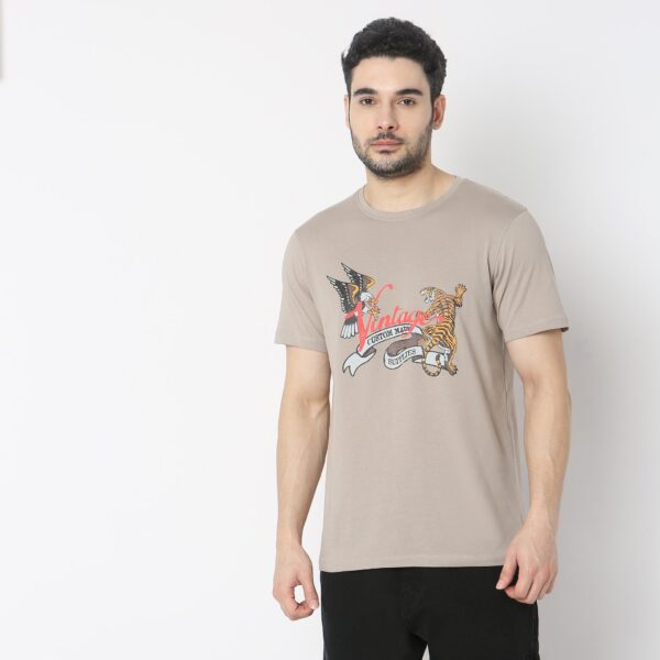 Regular Fit Graphic T-Shirt - Image 2