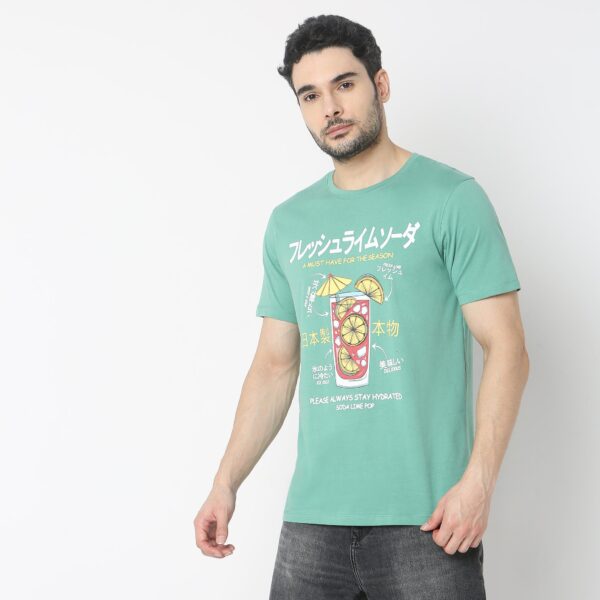 Regular Fit Graphic T-Shirt - Image 5