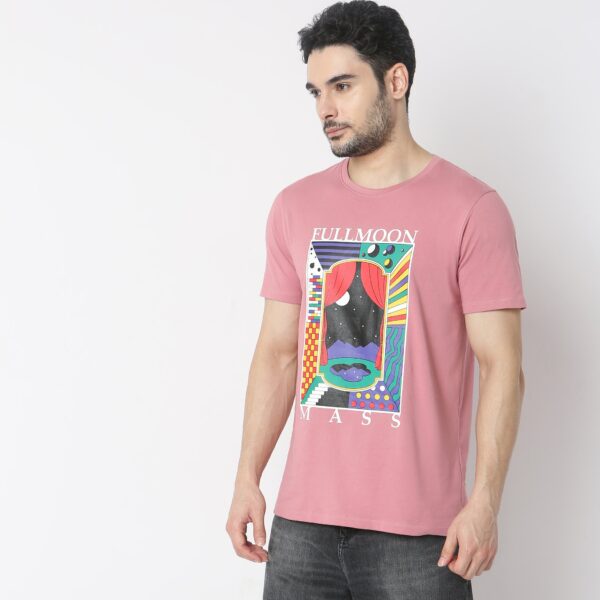 Regular Fit Graphic T-Shirt - Image 5