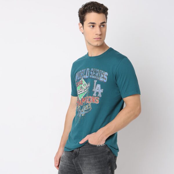 Large Graphic Tees - Cotton Jersey Regular Fit T-Shirt # Value Price - Image 5