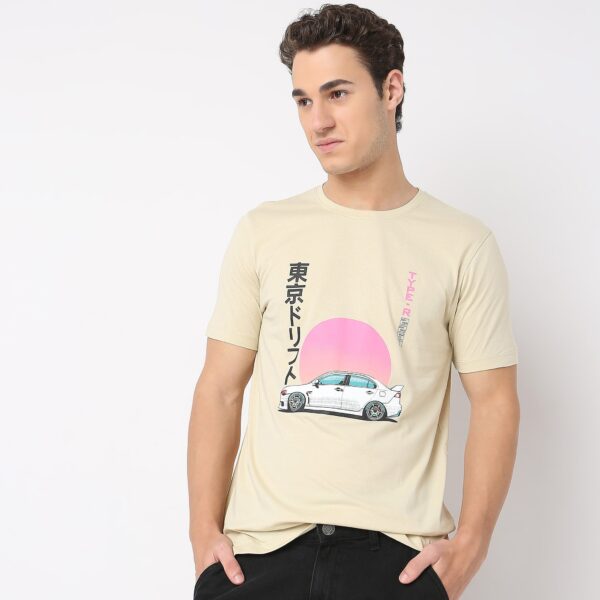 Regular Fit Graphic T-Shirt - Image 2