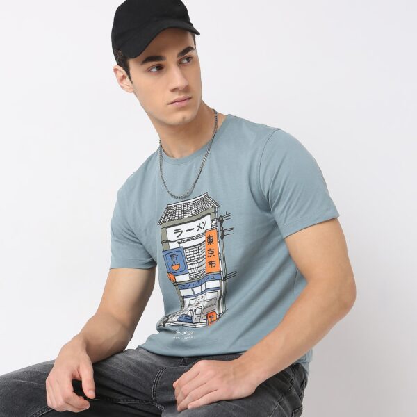 Regular Fit Graphic T-Shirt - Image 2