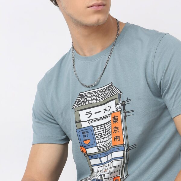 Regular Fit Graphic T-Shirt - Image 4