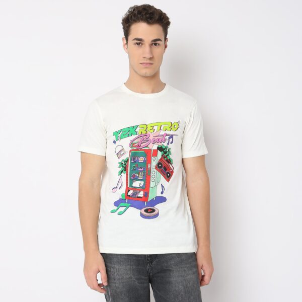 Regular Fit Graphic T-Shirt - Image 2