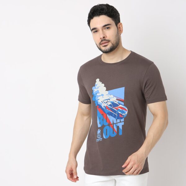 Regular Fit Graphic T-Shirt - Image 2