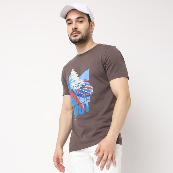 Regular Fit Graphic T-Shirt - Image 5