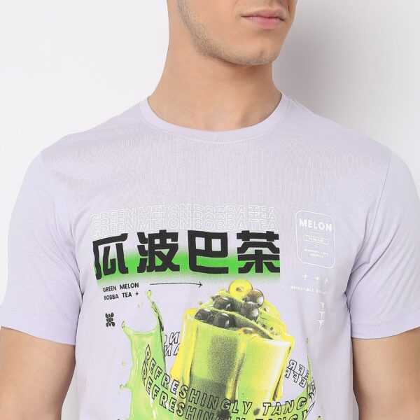 Regular Fit Graphic T-Shirt - Image 4