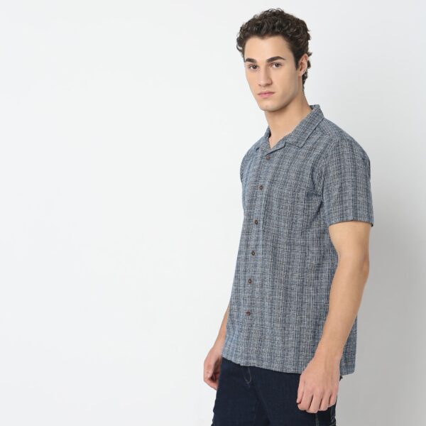 Regular Fit Structured Shirt - Image 5