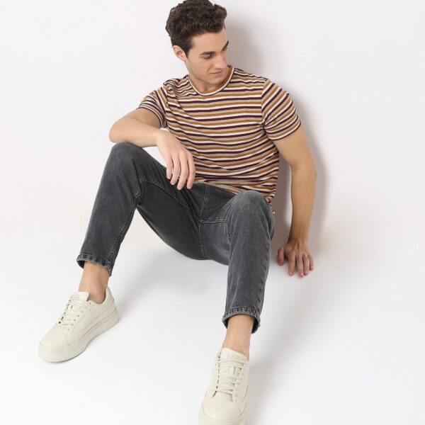 Regular Fit Striped T-Shirt