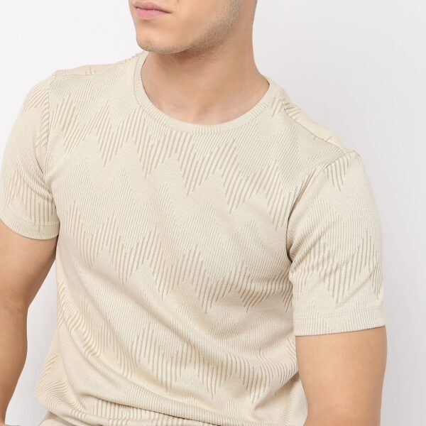 Explorer™ Tee - Fine Knitted Structure - Regular Fit T-Shirt - Image 4